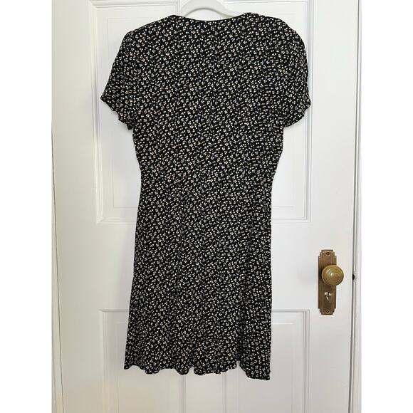 Madewell Women's 4 Button-Wrap Dress Playground Posies Boho Floral Ditsy Print - Picture 3 of 11